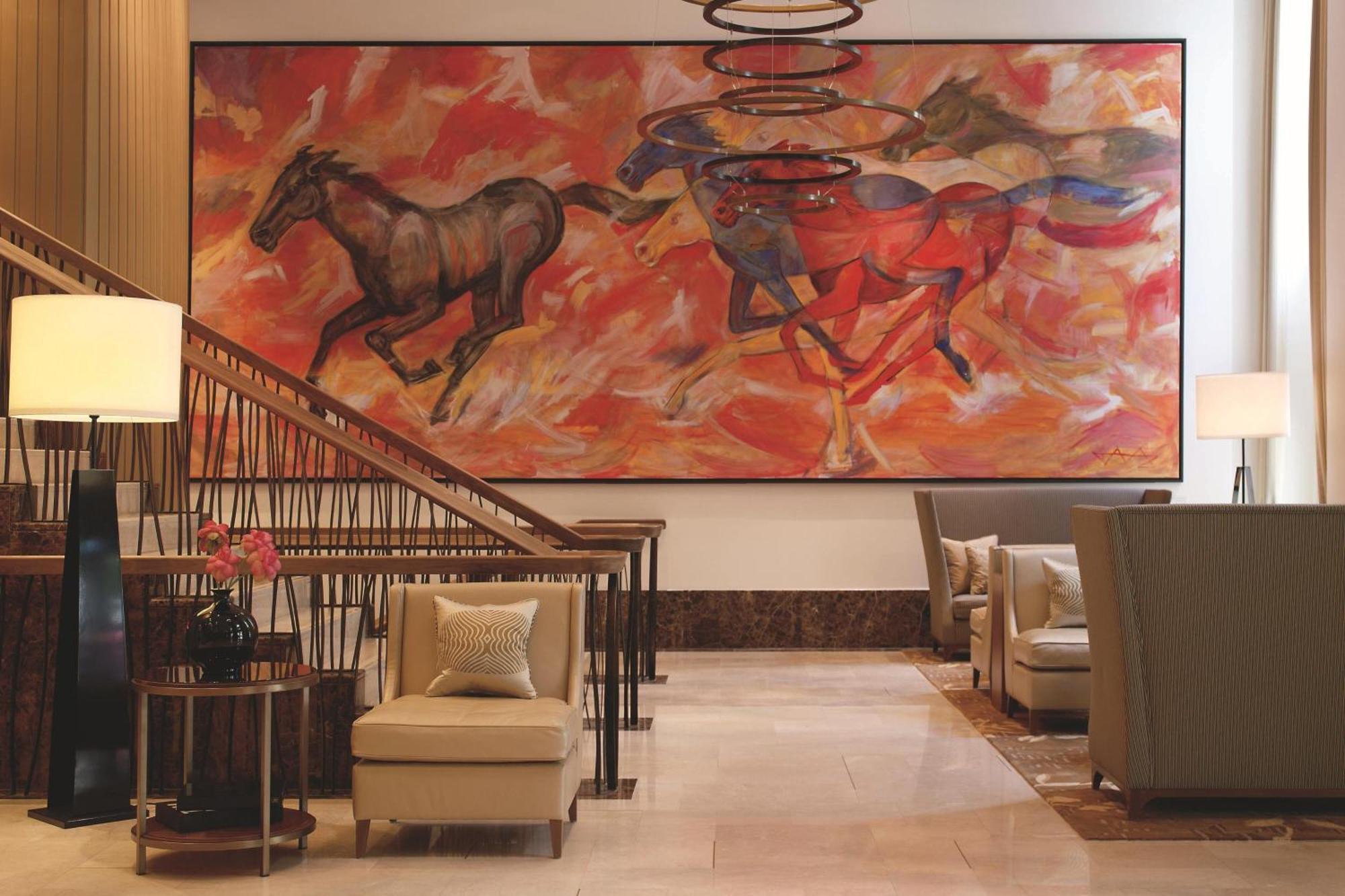 The Ritz-Carlton, Vienna Hotel Luaran gambar The lobby of the Four Seasons Hotel, London