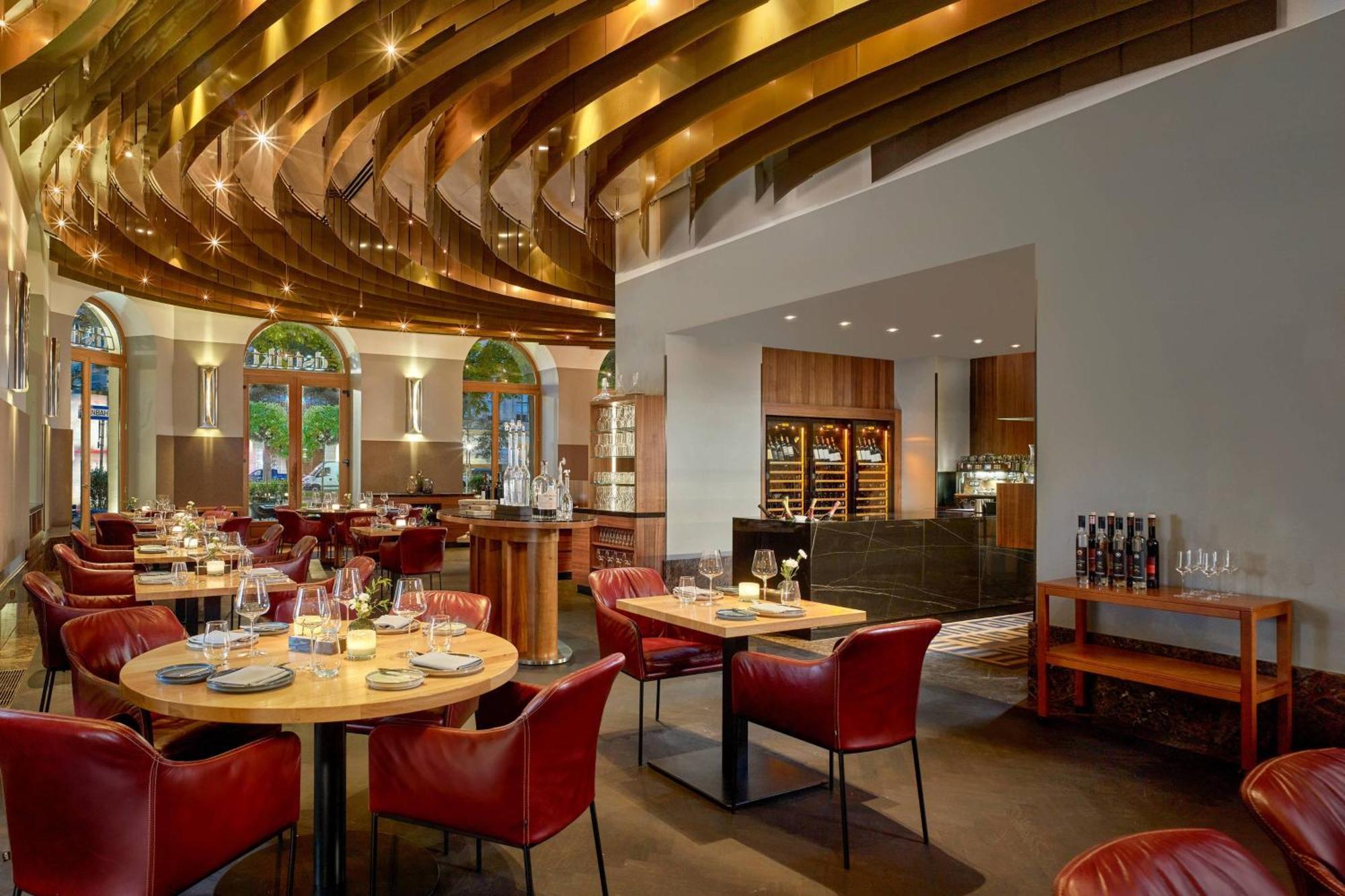The Ritz-Carlton, Vienna Hotel Luaran gambar Interior of the restaurant